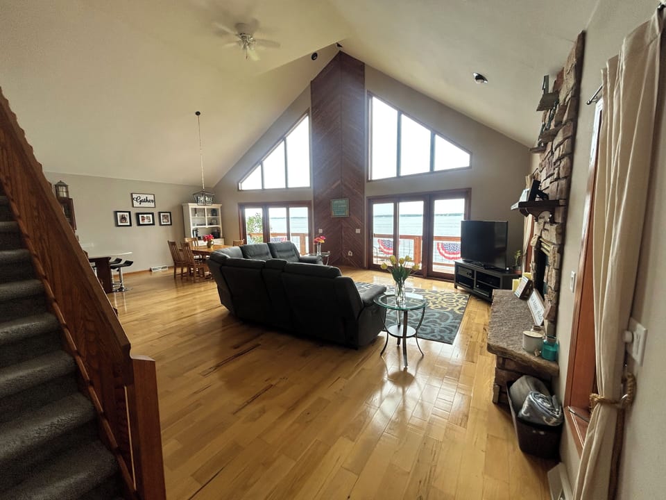 View from front doorway