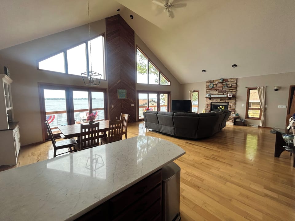  View from kitchen