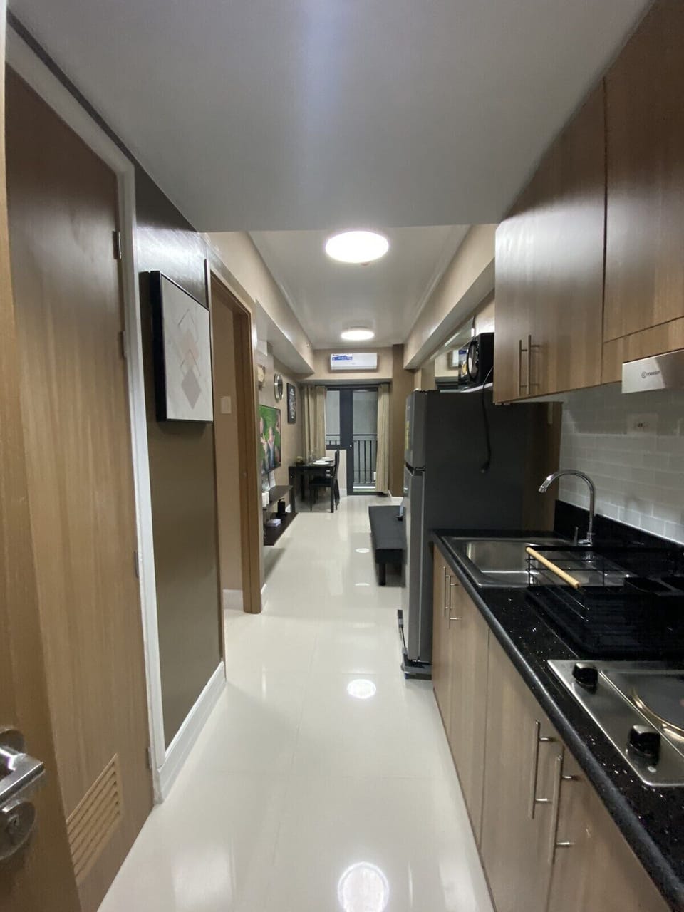 Entrance to the unit.