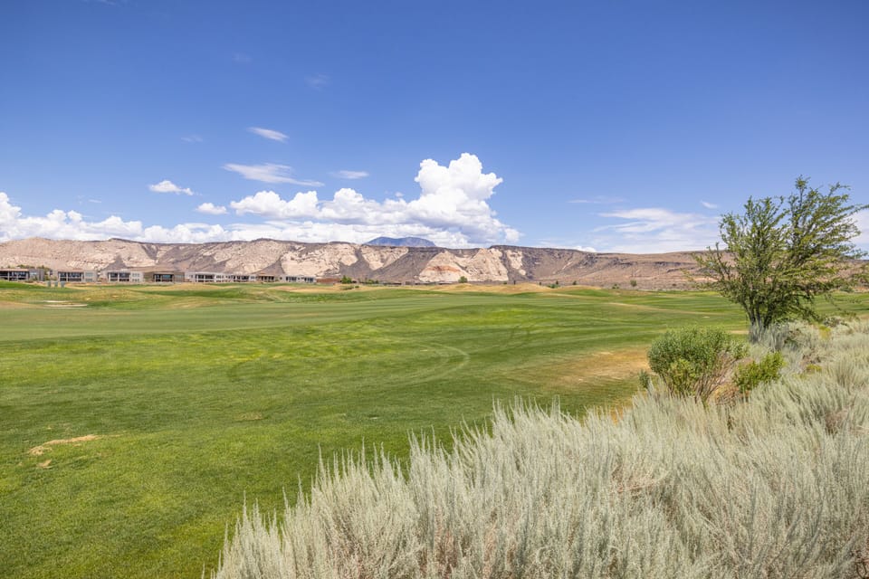 East side view of golf course - East side view of golf course