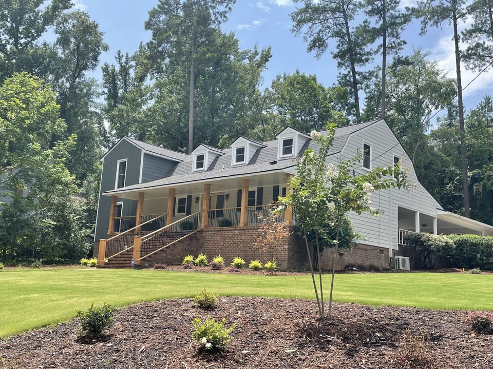 Front of the house