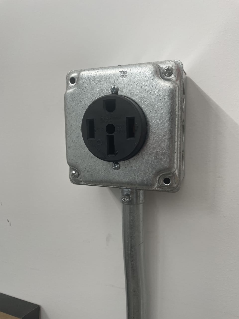 Electric Vehicle (level 2) charger in garage (cable and converter available)