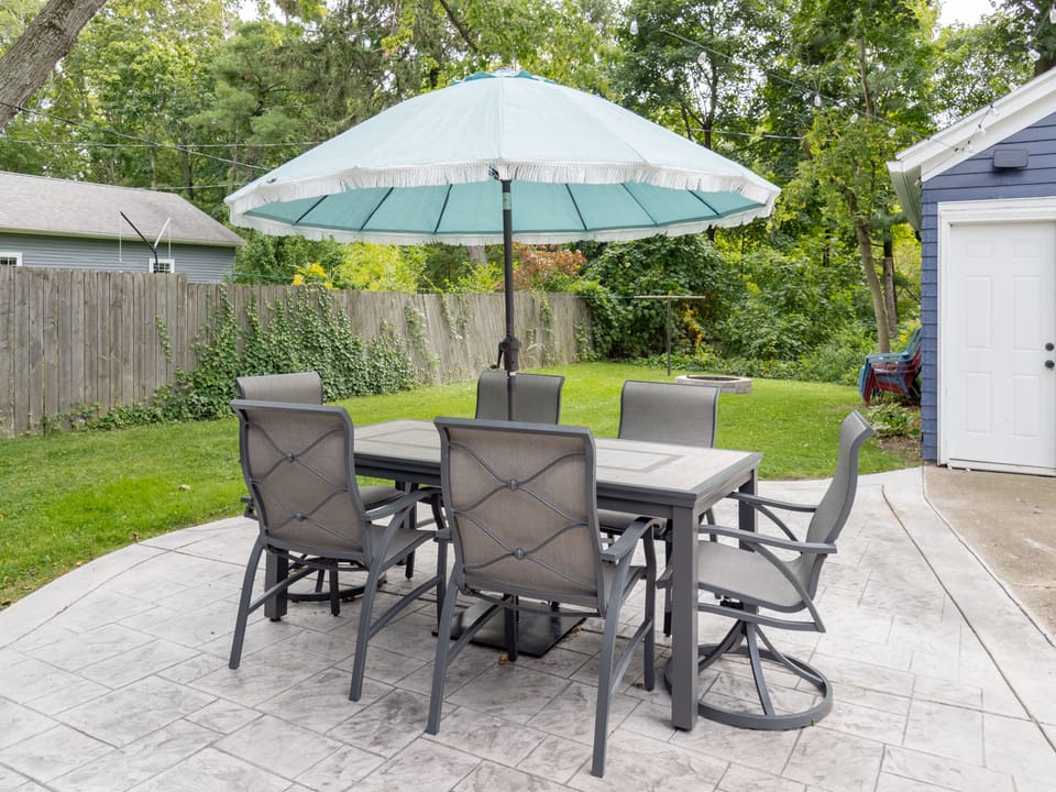 Patio area