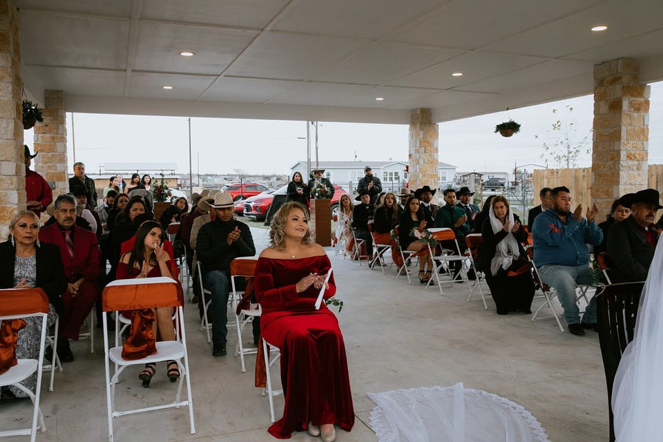 Perfect for outdoor ceremonies 