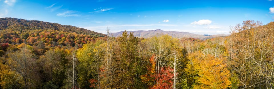 The colors in autumn are a sight to see.