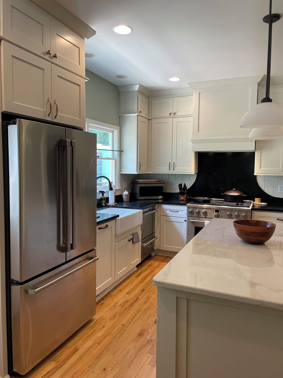 newly renovated kitchen