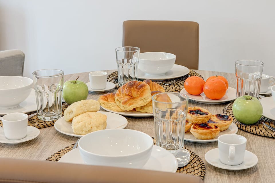 Dining table for four.