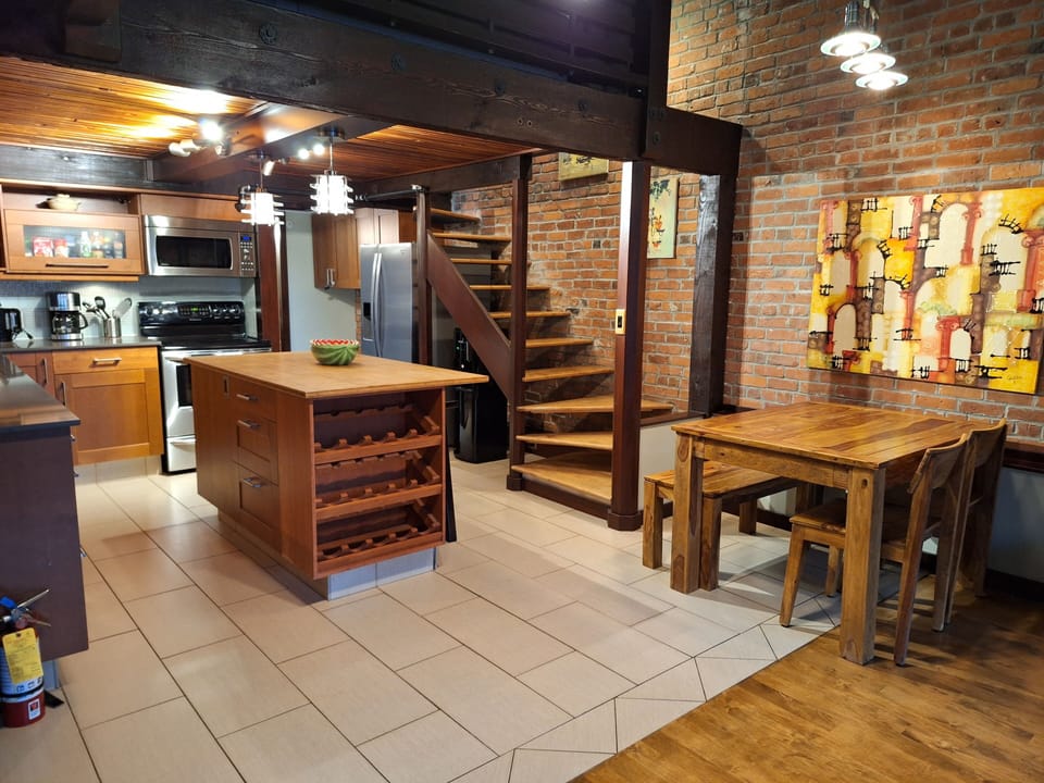 Dining table and kitchen island