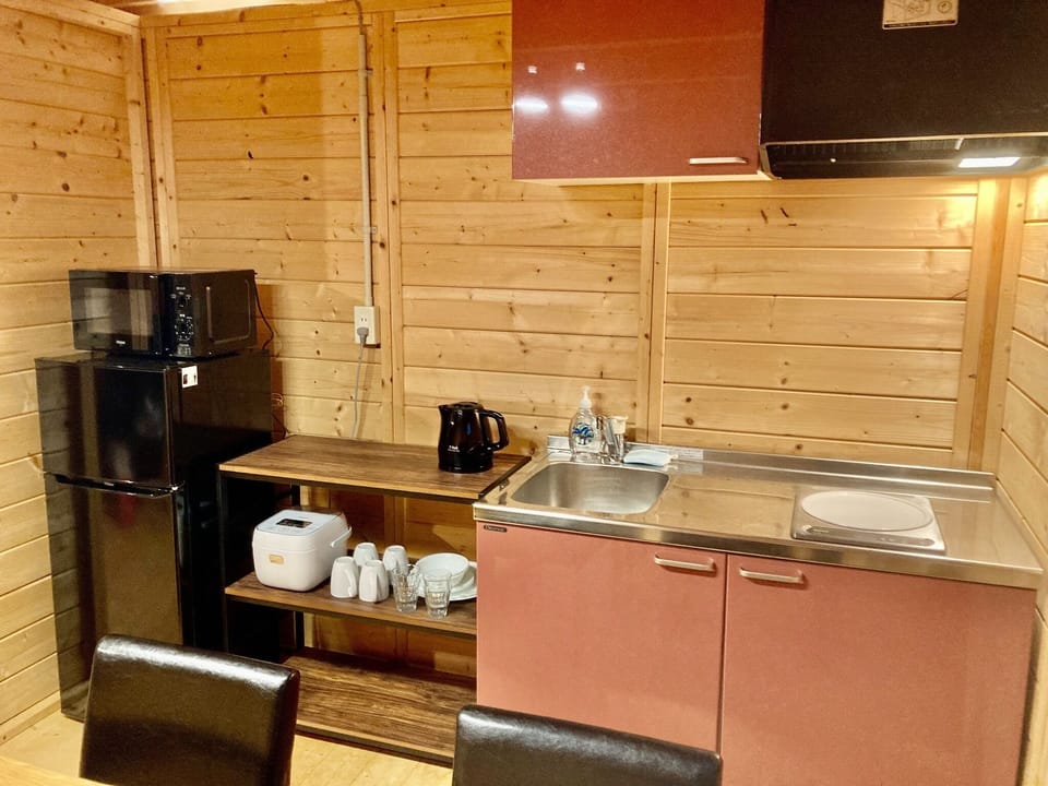 Each building has a kitchen!