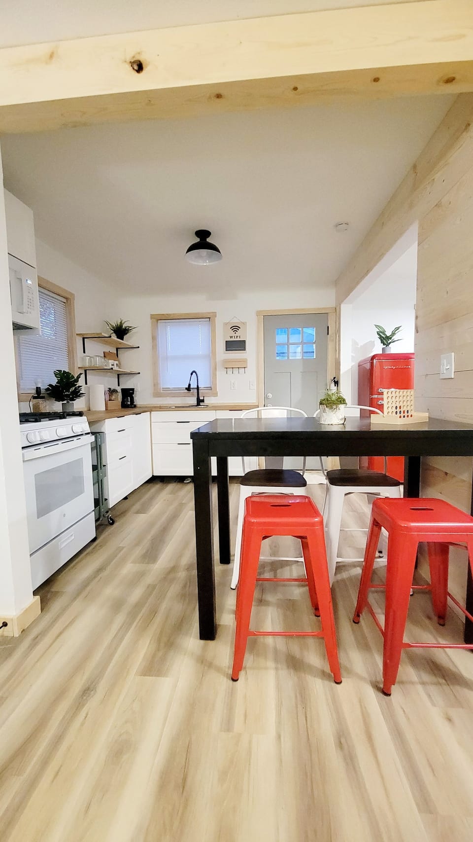 Newly renovated kitchen.