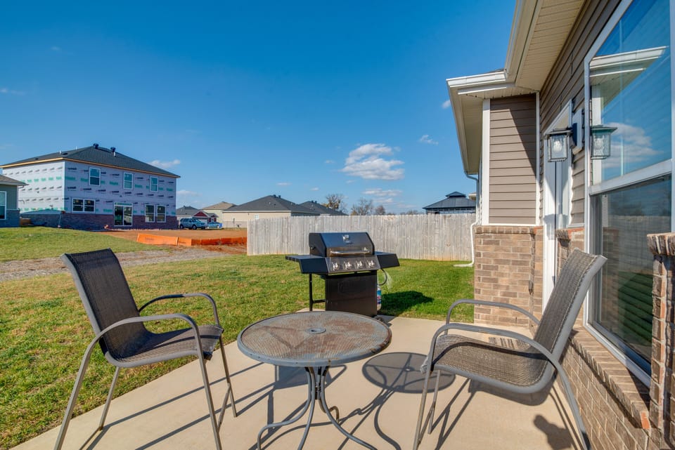 House Exterior | Furnished Patio | Gas Grill