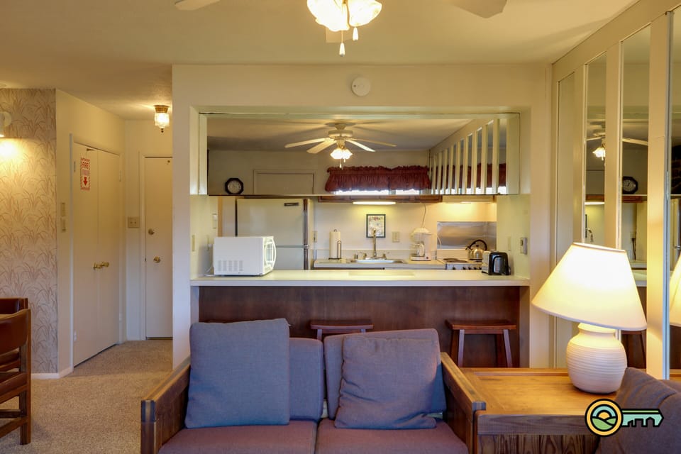 Living room & kitchen