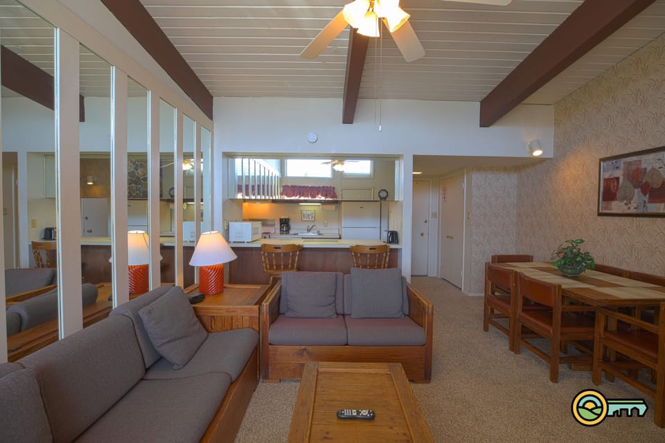 Living room & kitchen