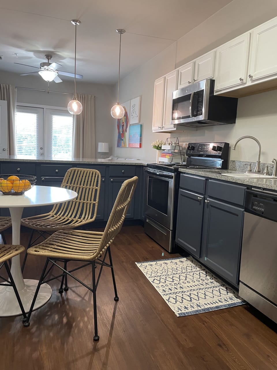 Kitchen is fully equipped for any home chef