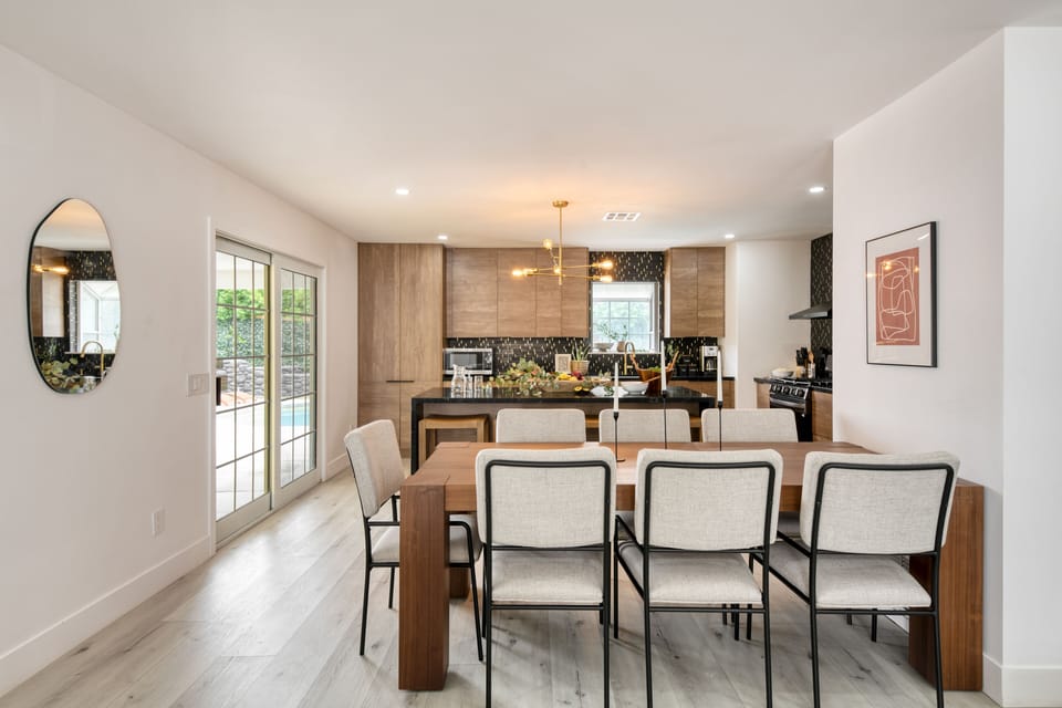 Dining area.