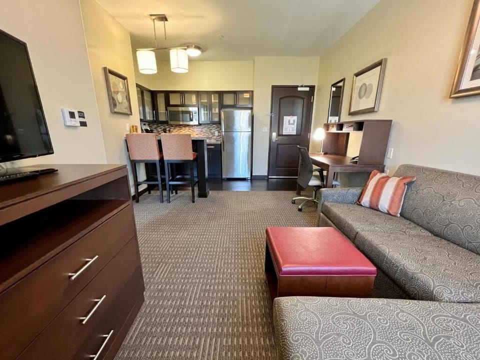 Relax and rejuvenate in the cozy living room.