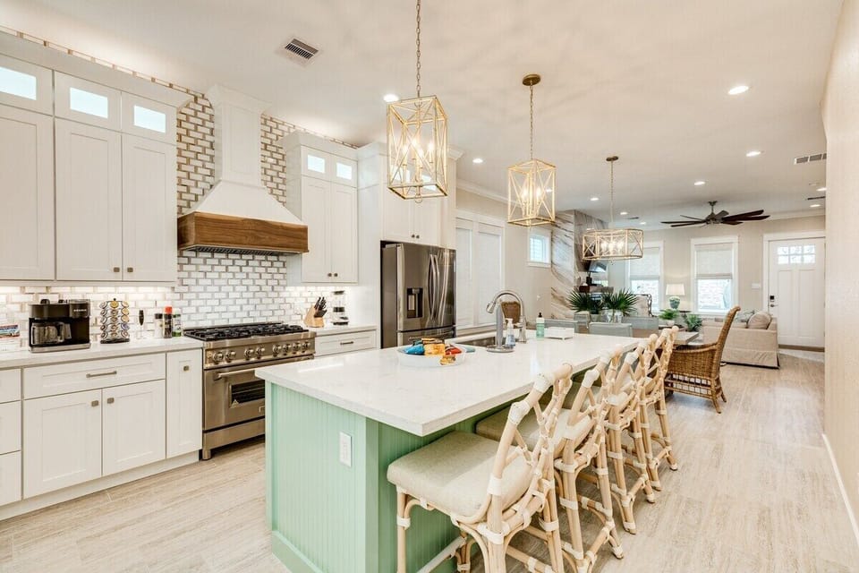 Custom designed chef's kitchen