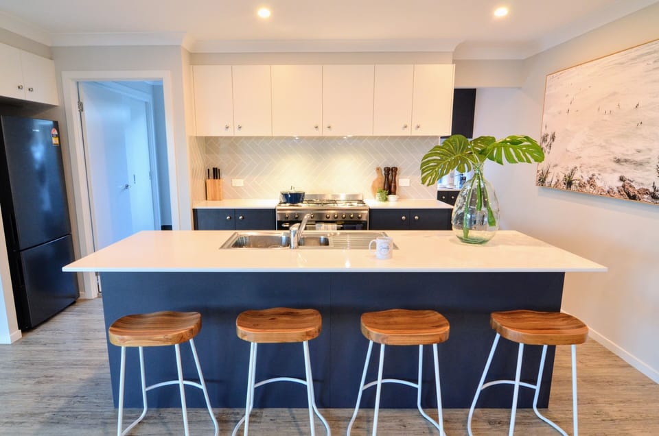 Open plan kitchen