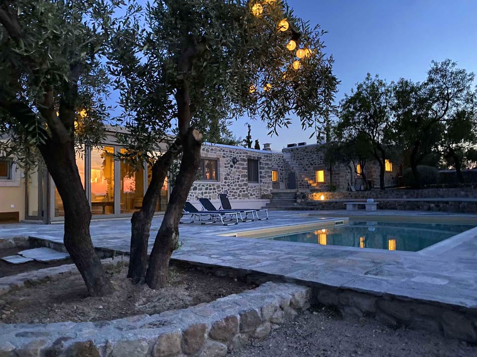 Artist's Studio patio & pool