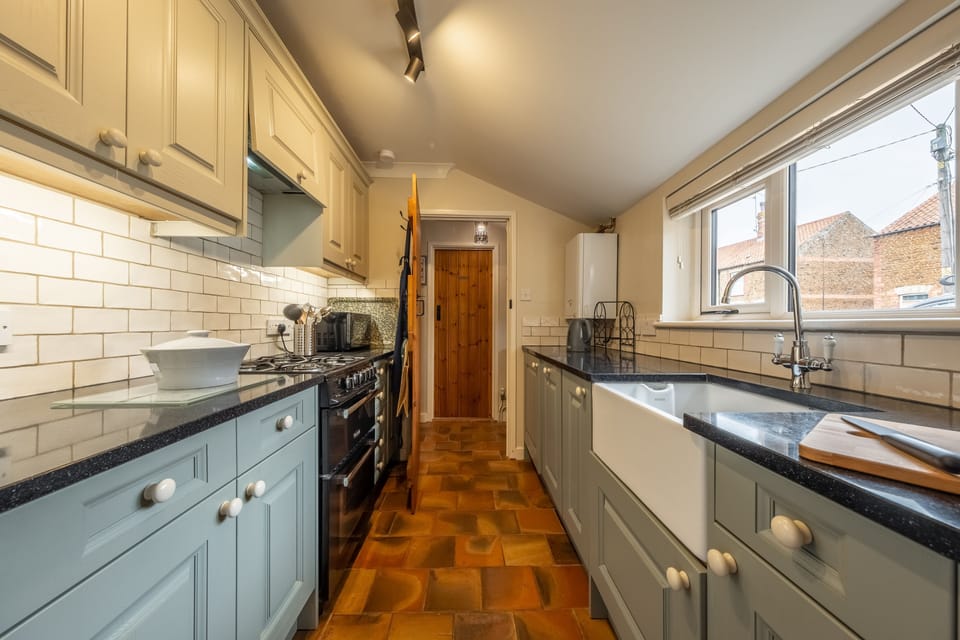 Ground floor: The kitchen is well-equipped
