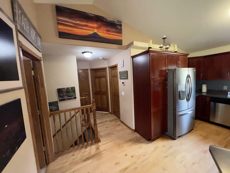 Upstairs kitchen