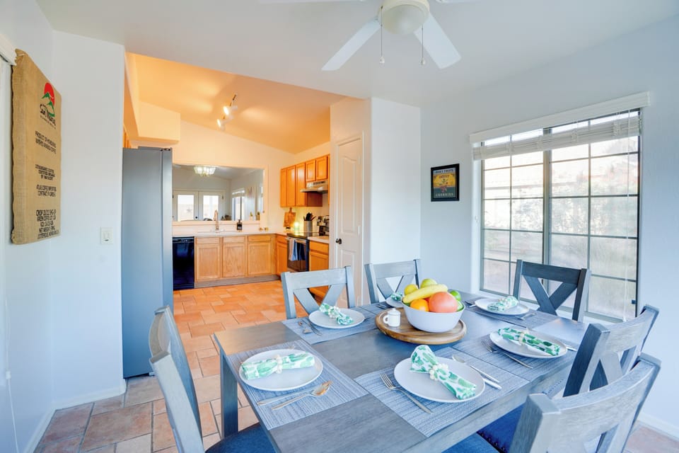 Kitchen & Dining Area | Keyless Entry