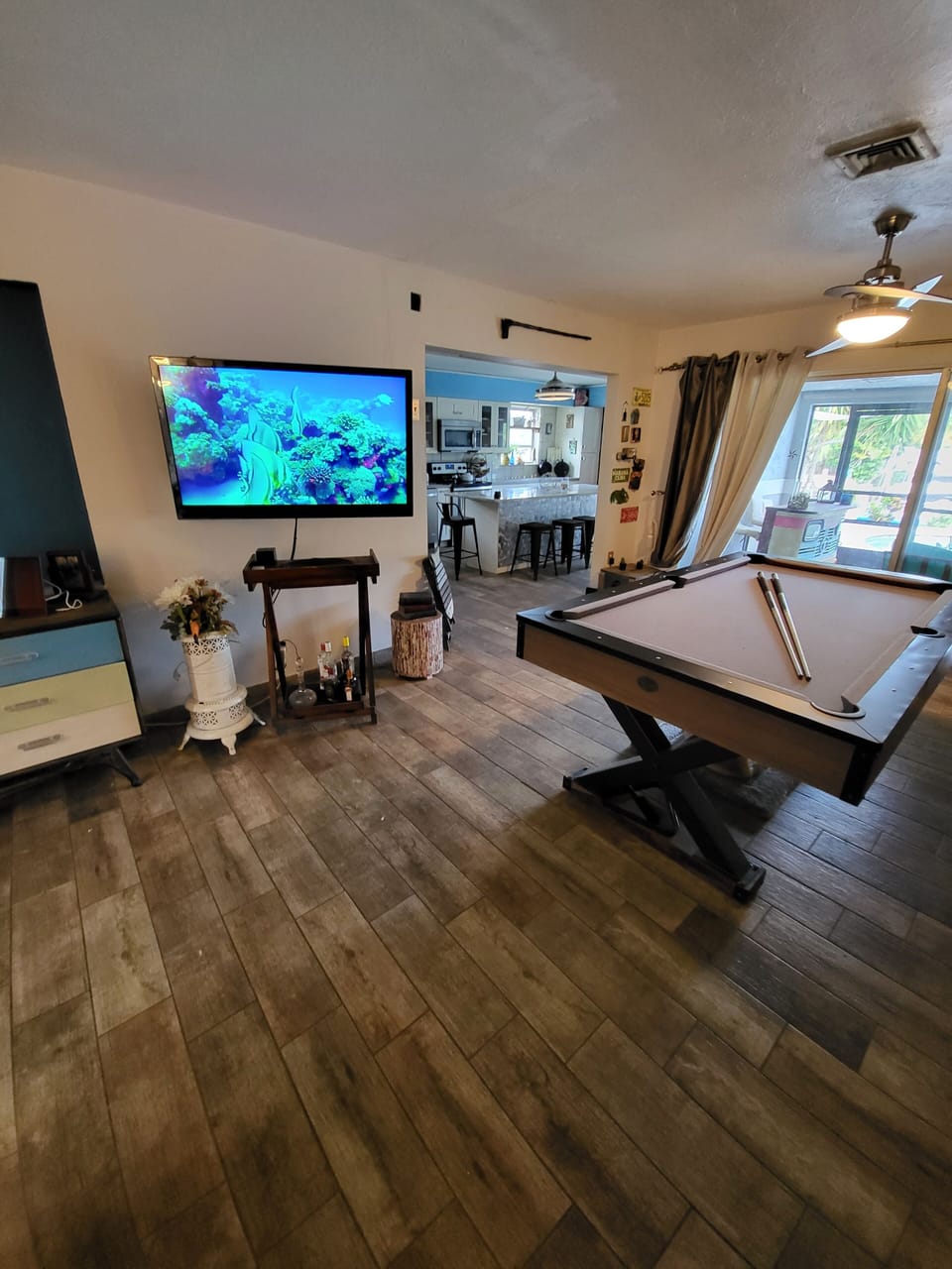 semi-open floor plan