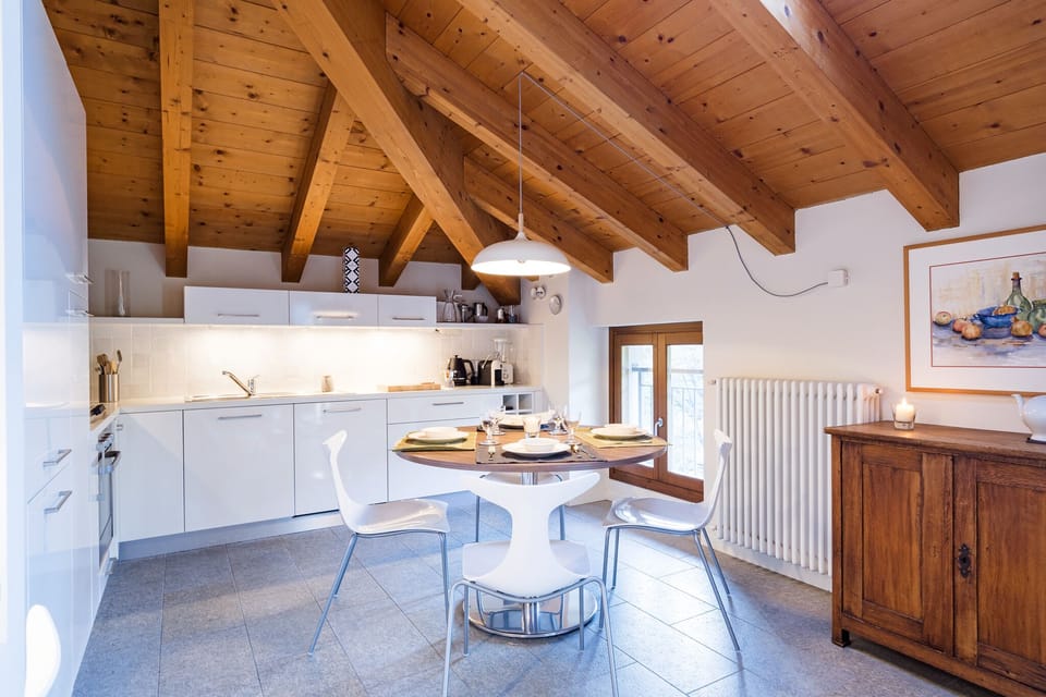 Kitchen diner with all mod cons.