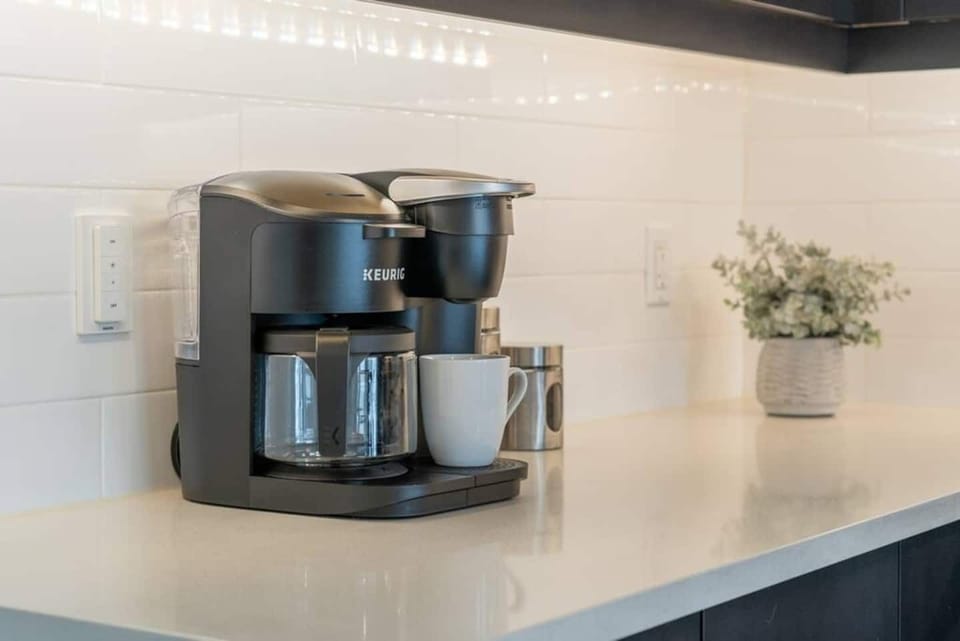Keurig Duo to offer easy pods or ground coffee. Something for everyone! 