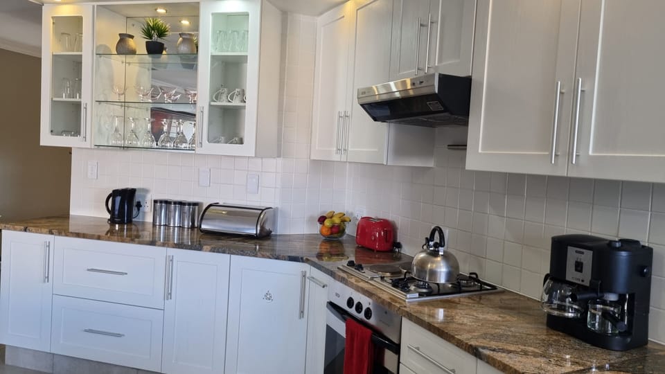 Kitchen with Coffee Machine & Electric Gas Stove