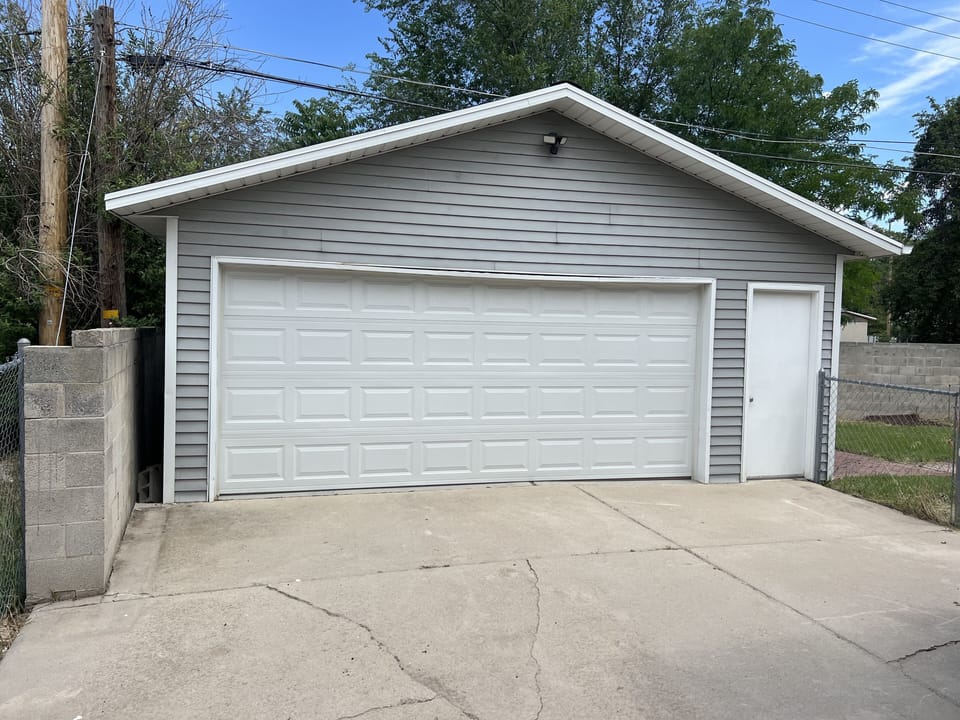 Garage available upon request