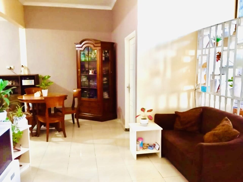Living room and the doors beside is the third bedroom 