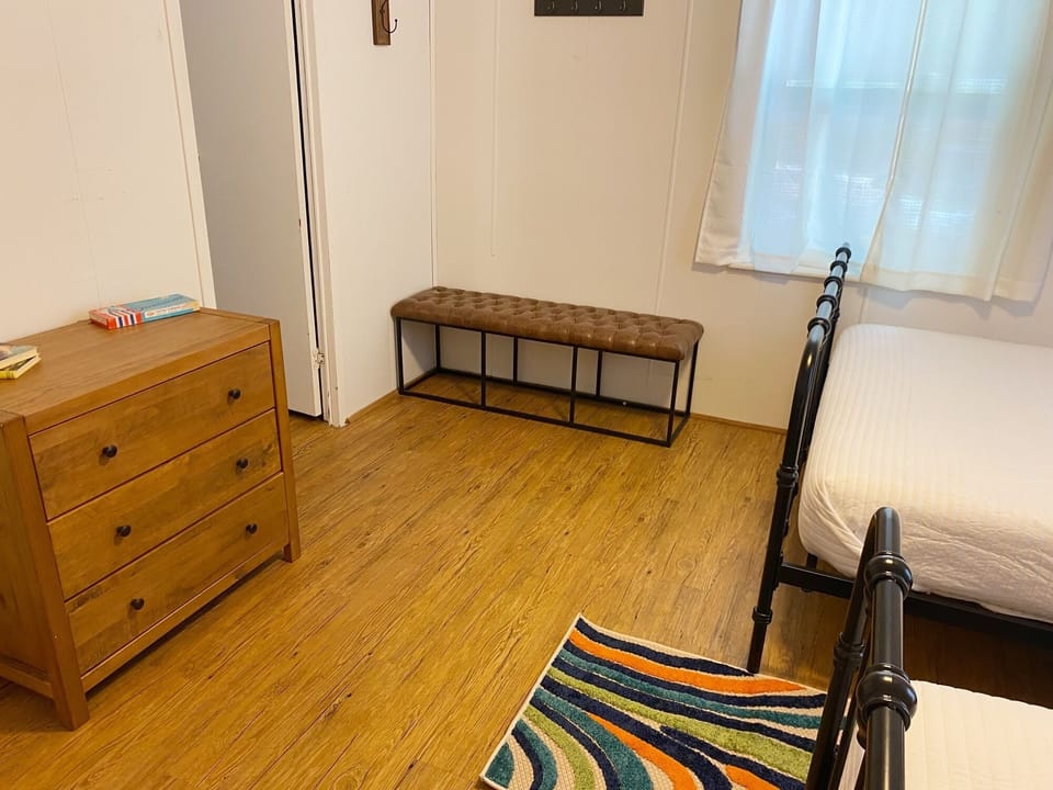 Storage spaces in the third bedroom.