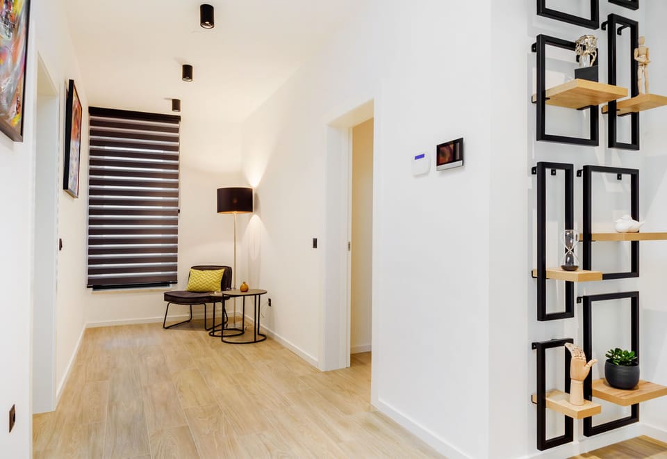 Stylishly decorated luxury interior