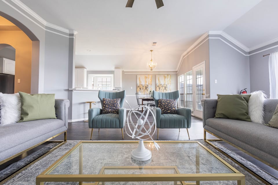 Feel at home in our warm and welcoming living room.