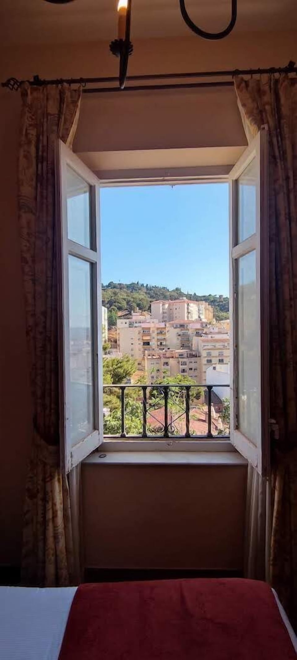 Enjoy the lovely view from the room.