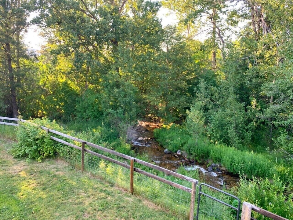 Finley Creek cheerfully splashes all year round