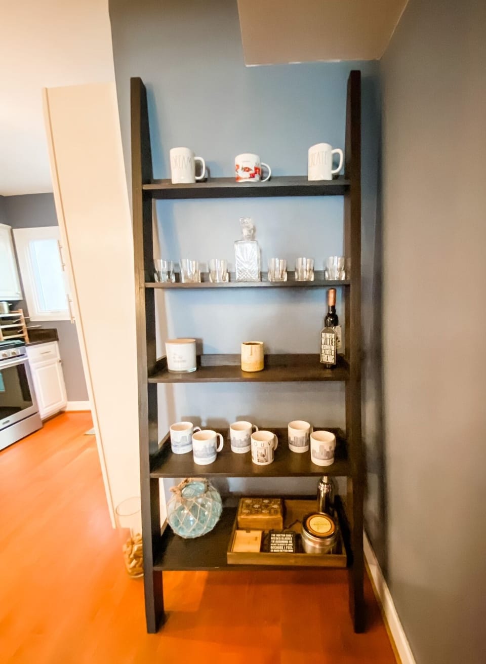 Grab a cup of coffee or create a nice cocktail. 