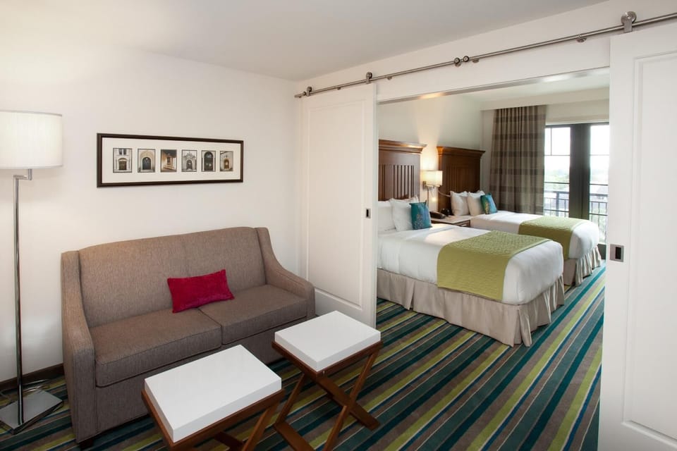 Alfond Inn Double Queen Beds Living Area 20