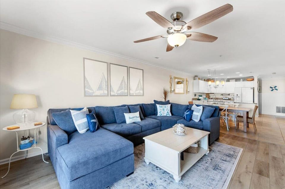Plenty of cozy seating for the whole family to lounge!