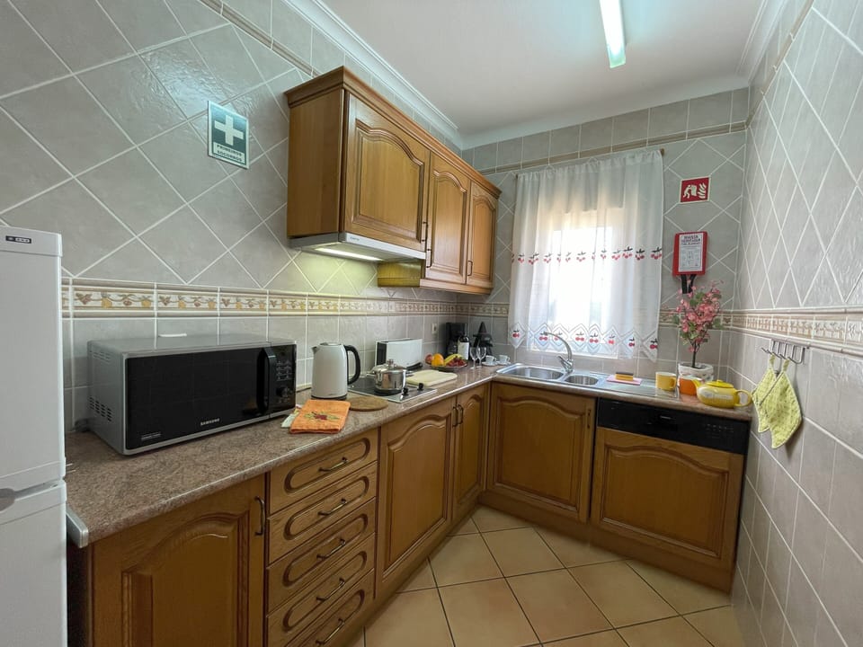 Your own kitchen in the 1 bedroom apartment, a home from home