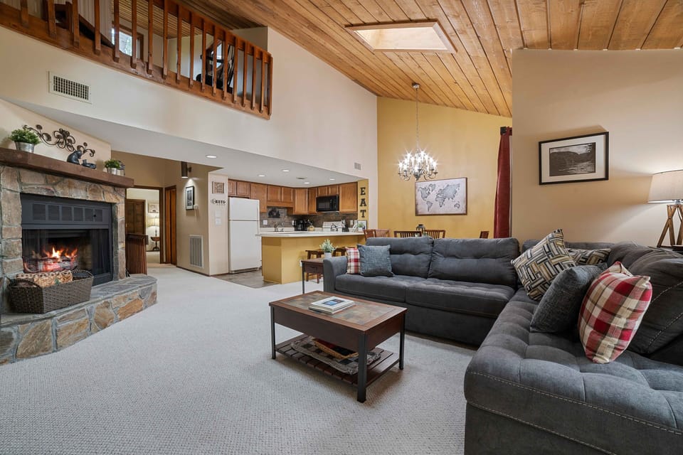 Fireplace in Living Area