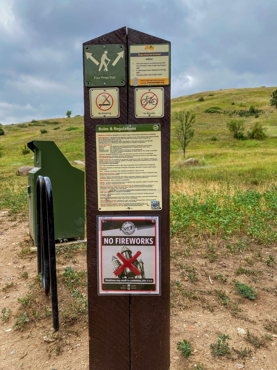 Four Pines Trailhead