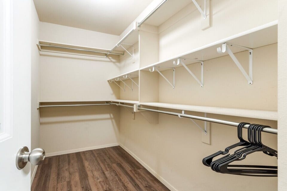 Master closet