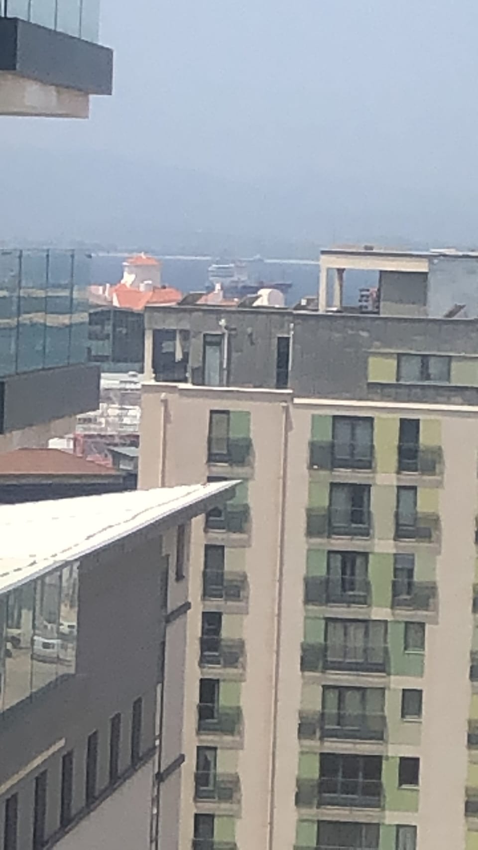 View to straights from Balcony