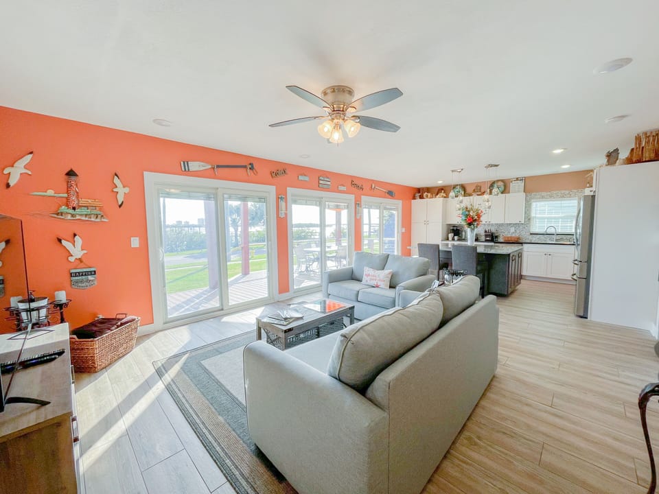 Seas the day as you recharge with our vibrant and spacious open floor plan.