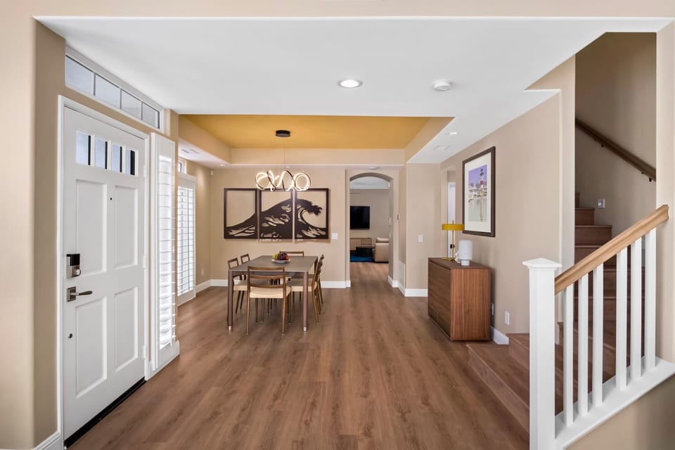 Check out the beautiful flooring!