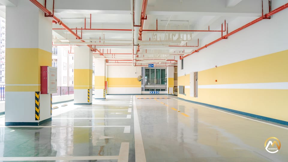 Parking Floors in M Residence