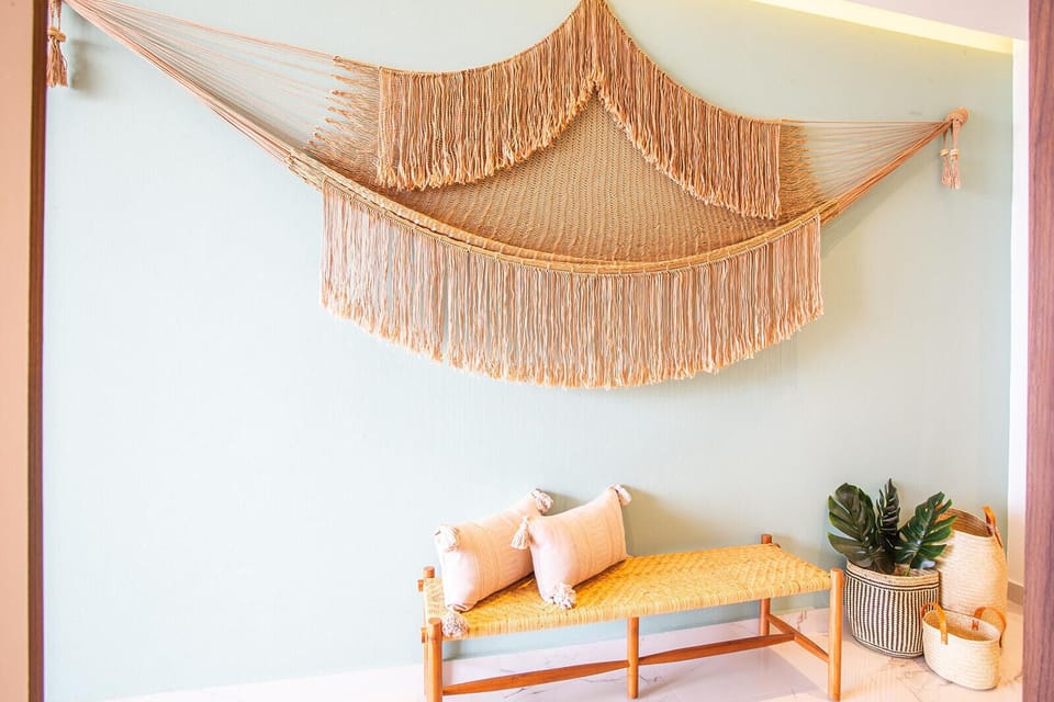 Boho chic style decoration in every corner
