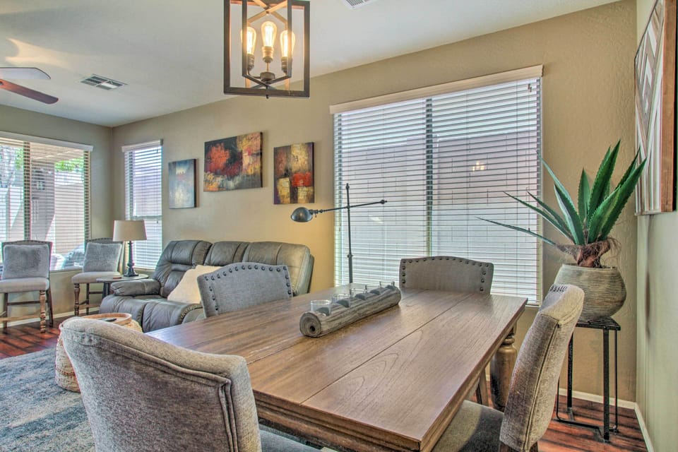 Dining Area | Dishware/Flatware | Trash Bags/Paper Towels